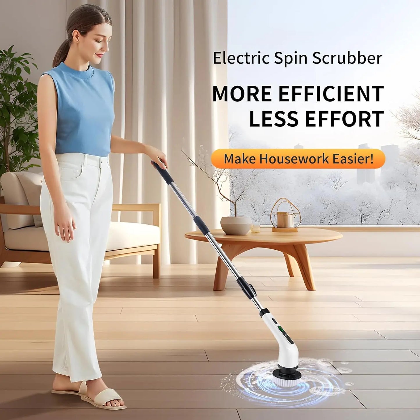 Electric Rotating Floor Scrubber