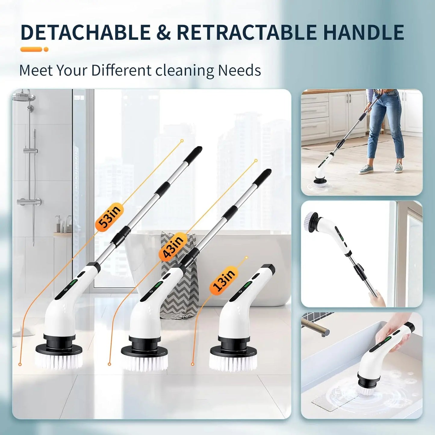 Electric Rotating Floor Scrubber