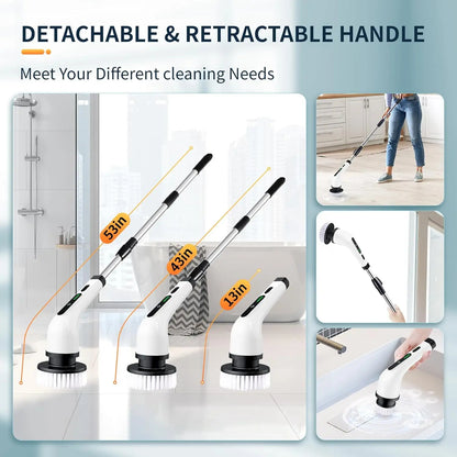Electric Rotating Floor Scrubber